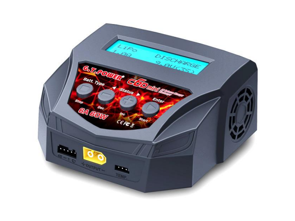 C6D Mini 60W 6A AC Battery Charger/Balancer