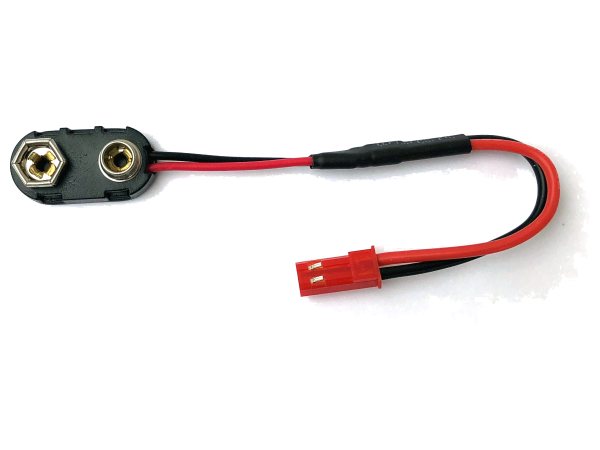 JST to 9V Battery Adapter