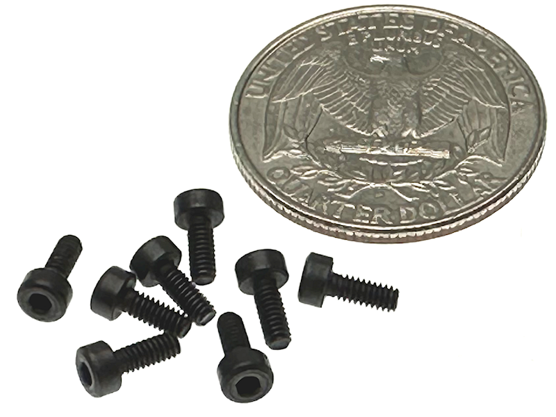 M2-0.40 x 5mm Socket Head Screws (8pcs)