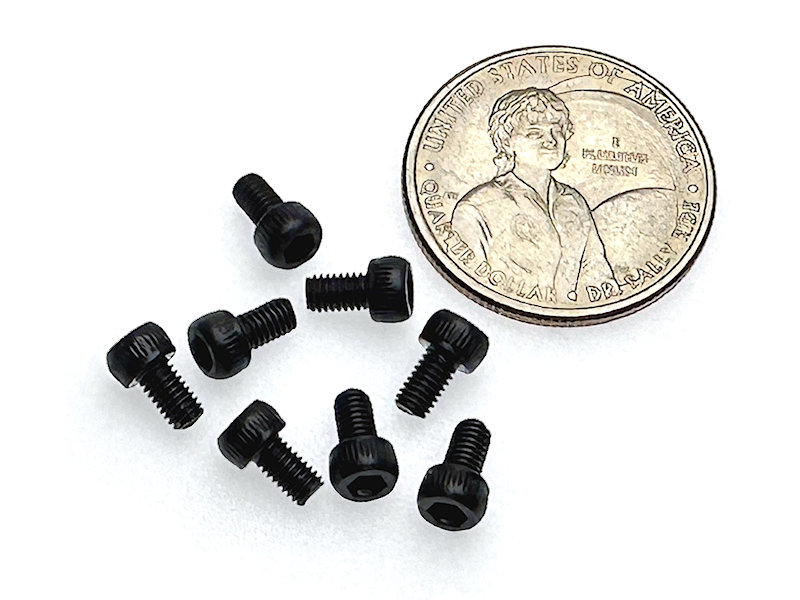 M3-0.50 x 5mm Socket Head Screws (8pcs)