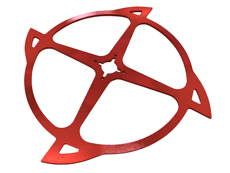 FingerTech 10inch x 0.125in AR500 FTR Disc - undersized bore