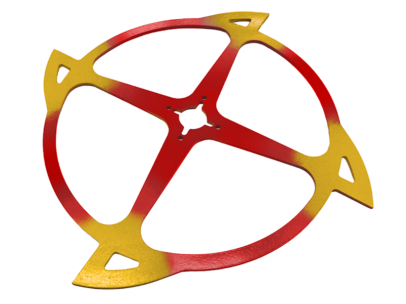 FingerTech 10inch x 0.125in AR500 FTR Disc