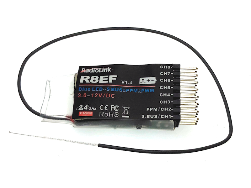 RadioLink R8EF 2.4GHz 8-Channel Receiver